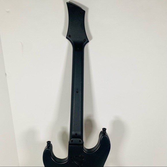 Wii Guitar Hero Wireless Controller Red White Starburst With Lego Rock Band Game - Picture 10 of 12